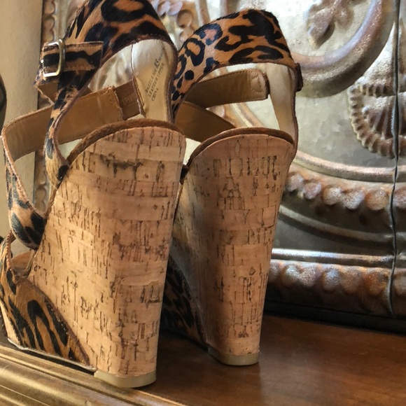 Wedge+cork+leopard 🤗 - Picture 3 of 5
